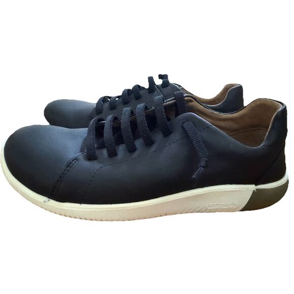 NWT KEEN Men’s Black Star White KNX Lace Up Leather Oxford Sneakers Size 10M main image 4
